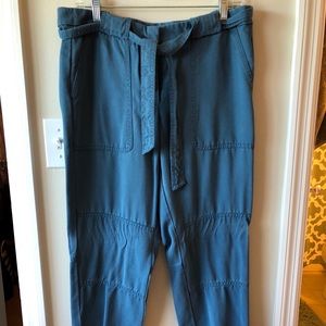 Blue flouncy pants